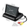Sleek Design 4 3 Inch Car Backup Video Screen High Definition Monitoring with Automatic Power Off Capabilities