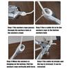 Kayak Anchoring Boat Anchoring System Kit Folding Retrievable Quick Release Boat Accessories For Lake Kayaking Rafting Dock