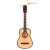 Guitar Ornament Resin Miniature Guitar Hanging Ornaments for Christmas Birthday Festival 5.9in