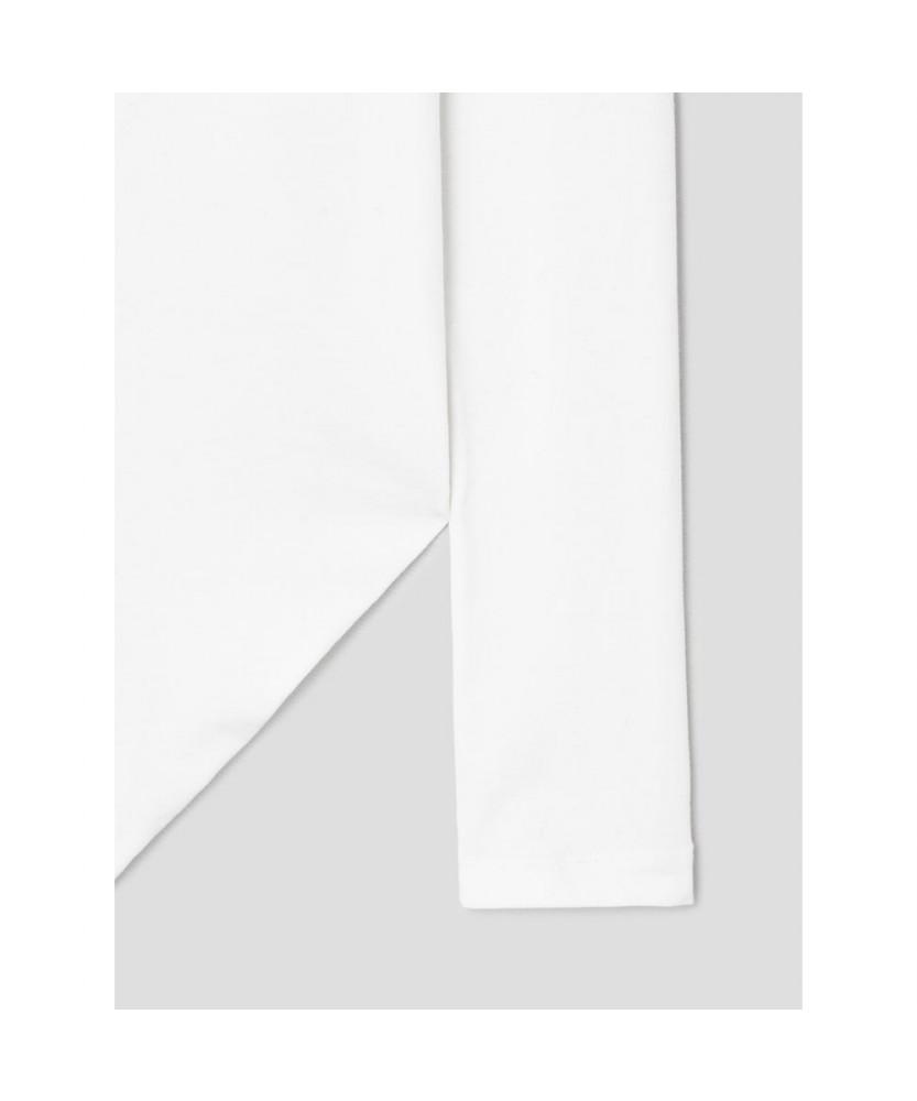 Anggae Asymmetrical Drape T-Shirt White