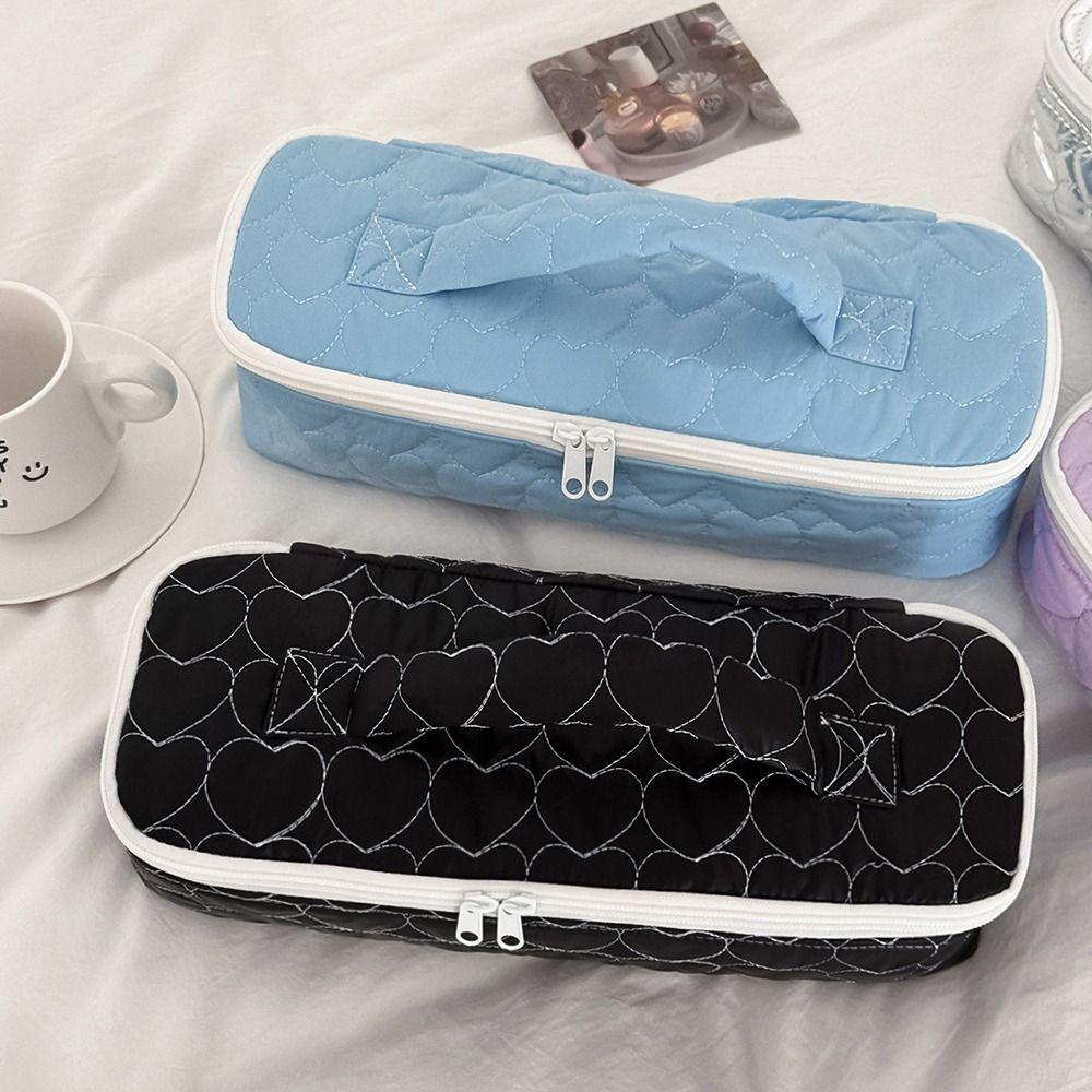 Large Capacity Curling Iron Carrying Case Travel Hair Tool Organizer  Universal Use