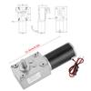 Hilitand Geared Motor DC 12v 200rpm Turbo Worm Geared Motor Permanent Magnet Reduced Motor ZY 5840-31