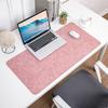 Waterproof PU Leather Mouse Pad Large Desk Mat Non Slip Gaming Mousepad Heat Resistant Table Protector for Office Home School Study Gaming Desk Mat