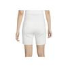 Nike Sportswear Tech Fleece Logo Print Slim High-Waisted Cycling Pants Women bottoms White FN2521-013