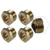 Garden Irrigation Garden Hose Bushing Brass Hose Adapter Brass Construction High Durability For Plumbing Applications