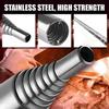 Windproof Fire Blower Pipe Telescopic Pocket Bellow Lightweight Fire Blowing Tube  Outdoor