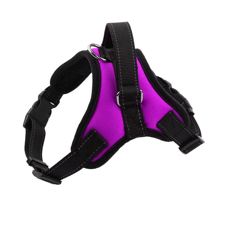 Small And Medium-sized Dog Harness Easy To Put On And Take Off With Adjustable Straps
