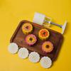 Non-stick Mooncake Mold 3D Pattern Hand-pressed Mold Pastries Dessert Mold  Kitchen Baking