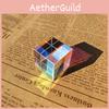 Sun Catcher Refractive Cube With Multicolor Illumination For Teen Gifts And Party Decor
