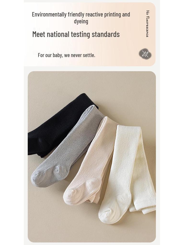 Girls' Warm Fleece Base Layer Pants & Jumpsuit Socks for Autumn/Winter