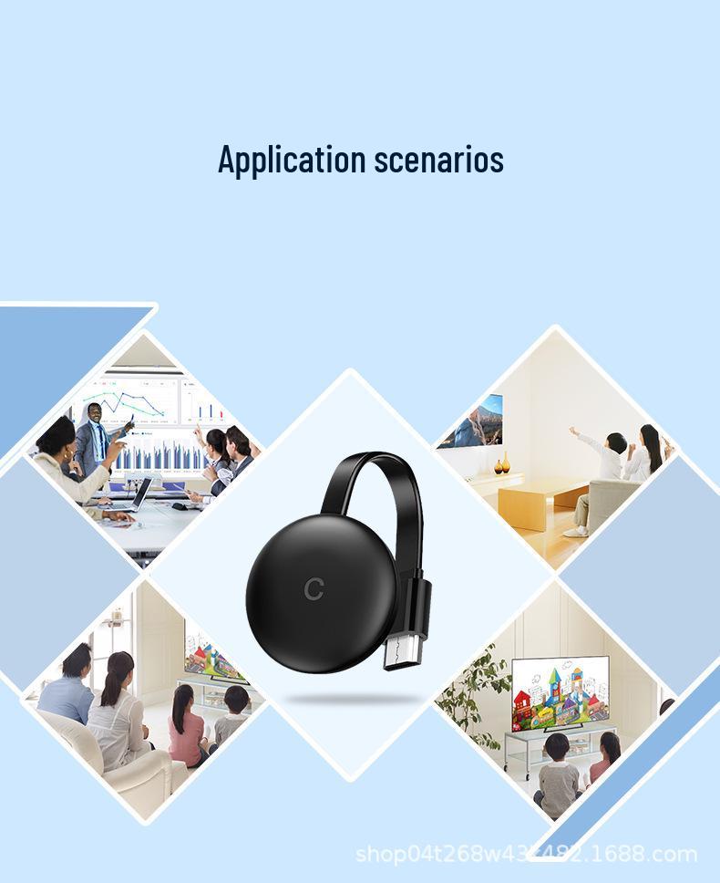 Wireless HD Screen Mirroring & Casting Device: Mobile To TV, Home Use, USB HD Projection, Vertical/Horizontal Screen Upgrade