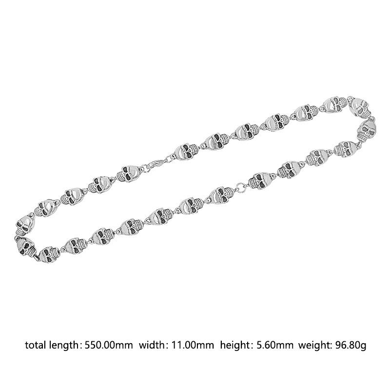 2024 Cross-border Euro-American Skull Necklace