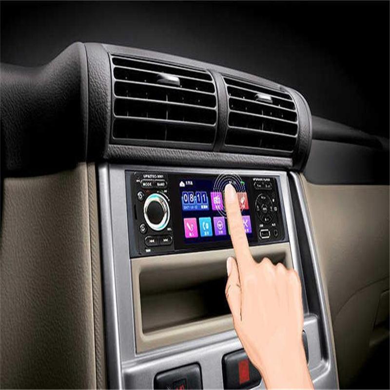 4.1" 1Din Car Radio Audio Stereo Player MP5 USB AUX Touchscreen Bluetooth Remote