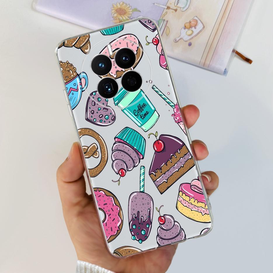 For Huawei Mate 50 Pro Case Stylish Butterfly Flowers Soft Slim Fundas Phone Case For Huawei Mate 50 Mate50 Pro Back Cover Coque
