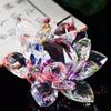 Sunlight Healing Crystals Fengshui Ornaments Tabletop Crafts Crystals Lotus Flower Jewelry Counter