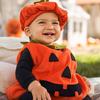 Toddler Infant Baby Boy Girl  Vest Tops Hat Halloween Outfits Costume Set