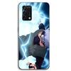 Phone Case - MANIACASE - Oppo A95 - TPU Silicone - Black - Naruto Mask Power Pattern