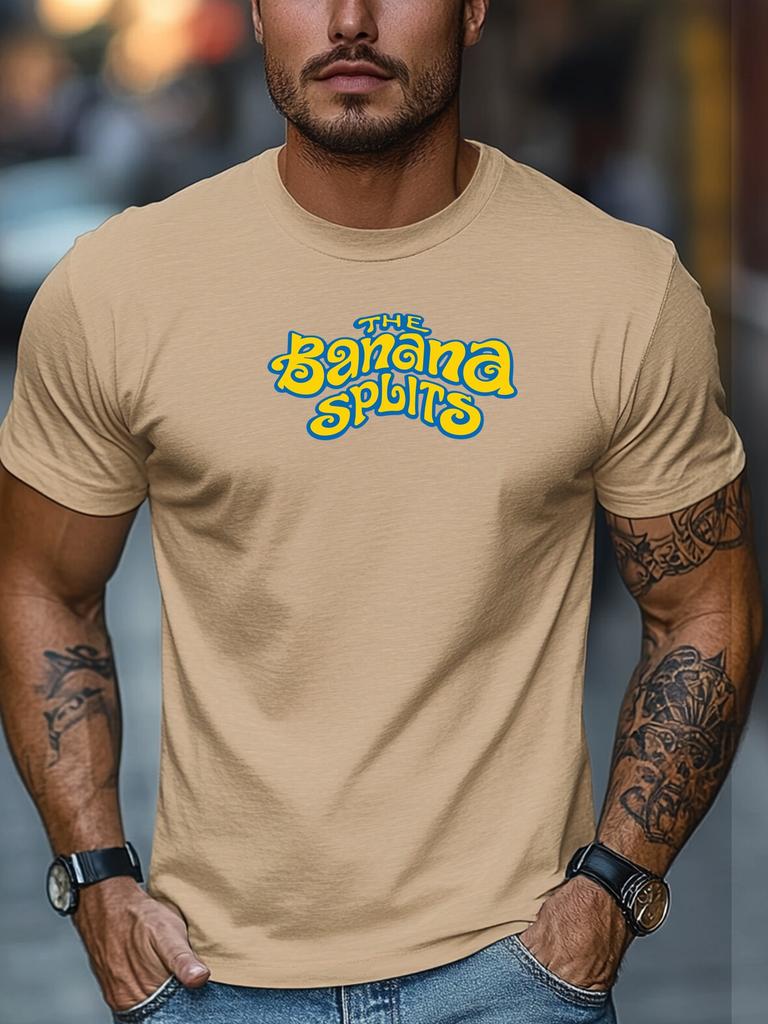 Mens Graphic Tee Columbia Explore The Great Outdoors Art Print Short Sleeve Round Neck Breathable Soft Daily Tee