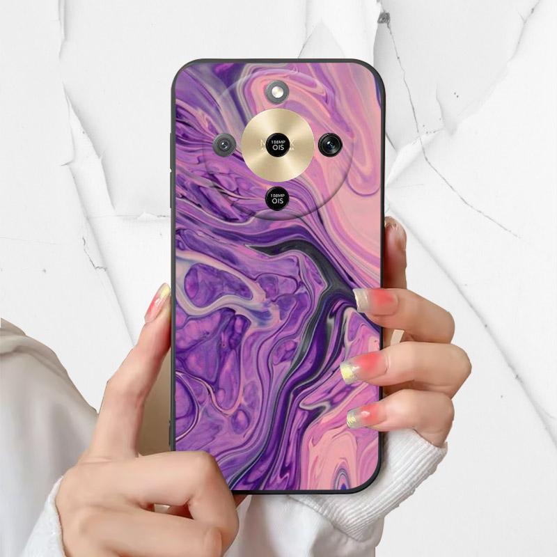 For Honor X9d Case Soft TPU Phone Case For Honor Magic8 Lite Matte Back Cover For Honor X70 Shockproof Silicone Bumper Funda
