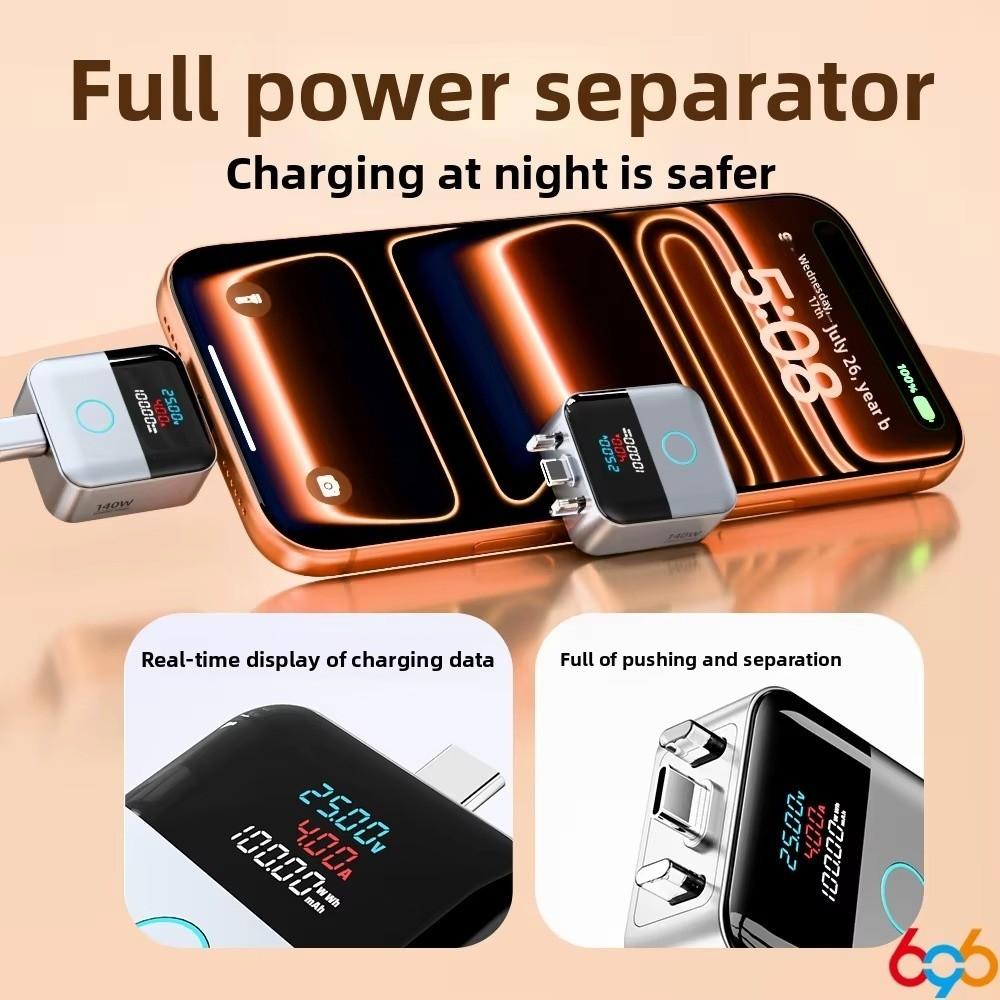 Digital Display Automatic Power-off Charger Fast Charging Charger  For Mobile Phone Charging