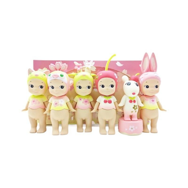 Captivating Cherry Pvc Blossom Angel Figurines Spring Collection Blind Box Ideal For Decorative Cake Accessories Gifts And