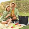 B97A-Wine Tote Bag, Beach Cooler For Travel Gift, Leakproof Insulated Purse Carrier With  Spout Compartments