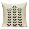 Geometry Animal Plants Cushion Cover Decorative Sofa Seat Home Office Decor Pillow Covers Bear Bird Pattern Throw Pillow Cases