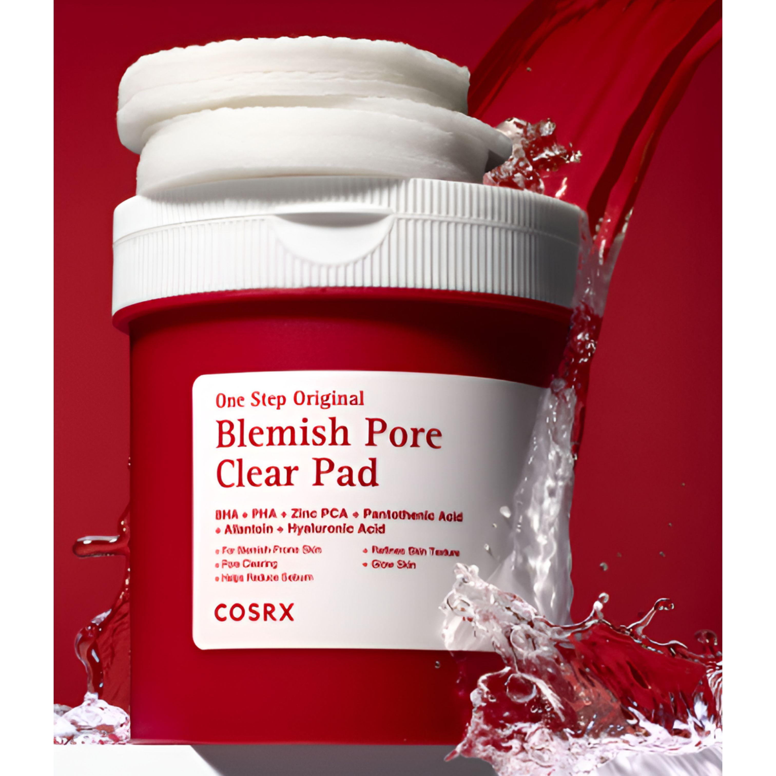 COSRX One Step Original Clear Pad – Blemish & Pore Care Toner Pads (100 Pads)