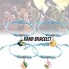 Superbe bracelet Demon Slayer Pierre du Temps Bleu Lac Design de Personnage d'Anime