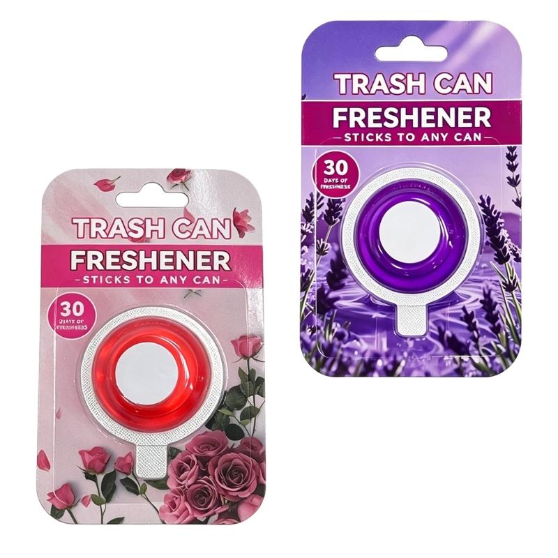 Trash Can Adhesive Air Freshener Discs for Bedroom Office Gym Bathroom Odor Neutralizer