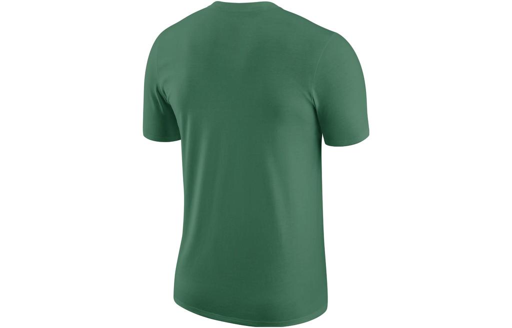 Nike T Shirts Men's Green Crew Neck Moderate Straight Fit FJ0228-312