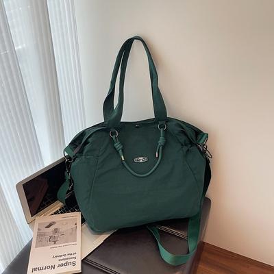 New Short Travel Bag Long Shoulder Strap Minimalist Style Light Casual Student Shopping Fitness Shoulder Bag