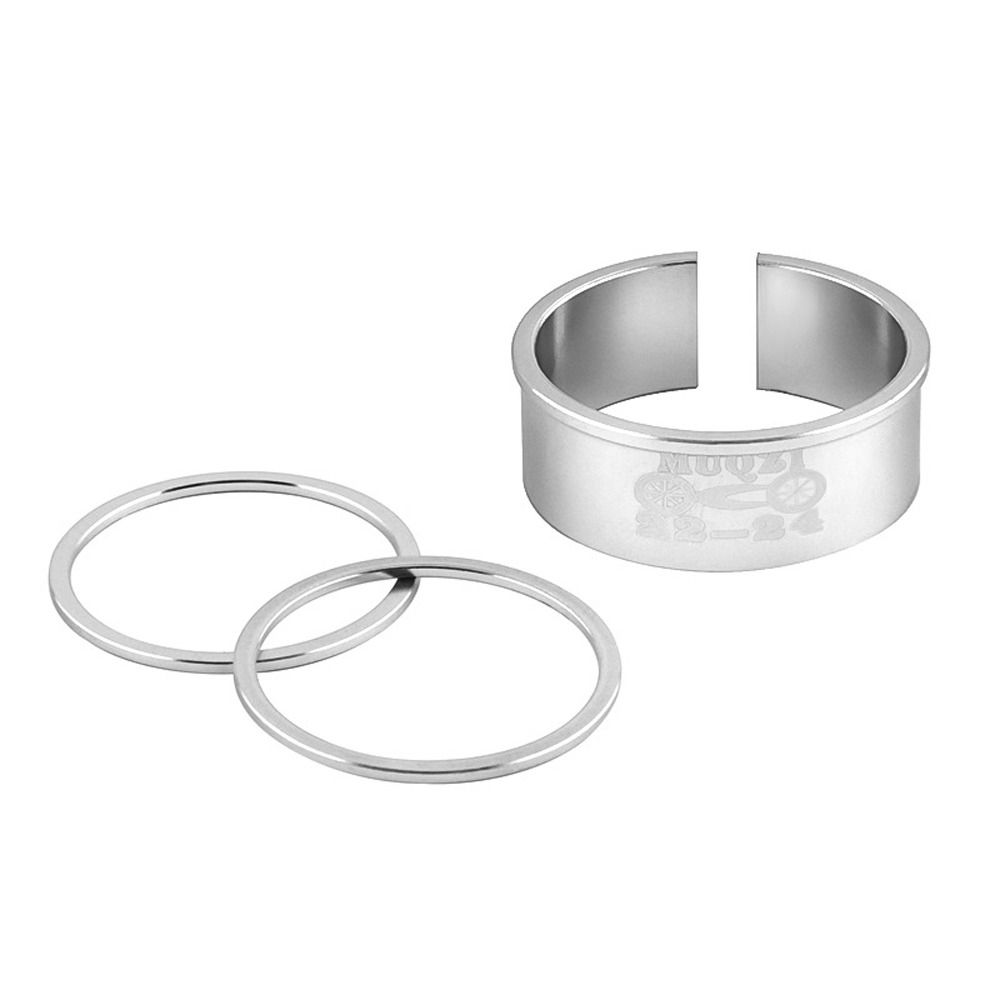 

Цинк Цинковый сплав Кольцо Адаптер каретки велосипеда Переходная шайба каретки велосипеда Нижний адаптер серебряный