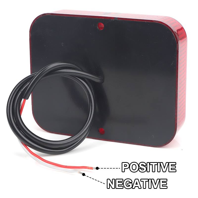 12V 24V 12 LED Rear Tail Light Fog Light Driving Lamps Safety Warning Brake Stop For Car Truck Trailer Boat Caravan Lorry Bus