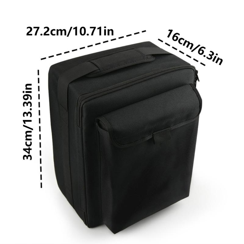 Protective Dust Case for JYX Karaoke Machine Holder Dust Case with Shoulder Straps Accessories Pocket Case