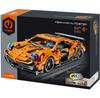 Plastic Constructor Im.Master Car Orange, 490 Parts