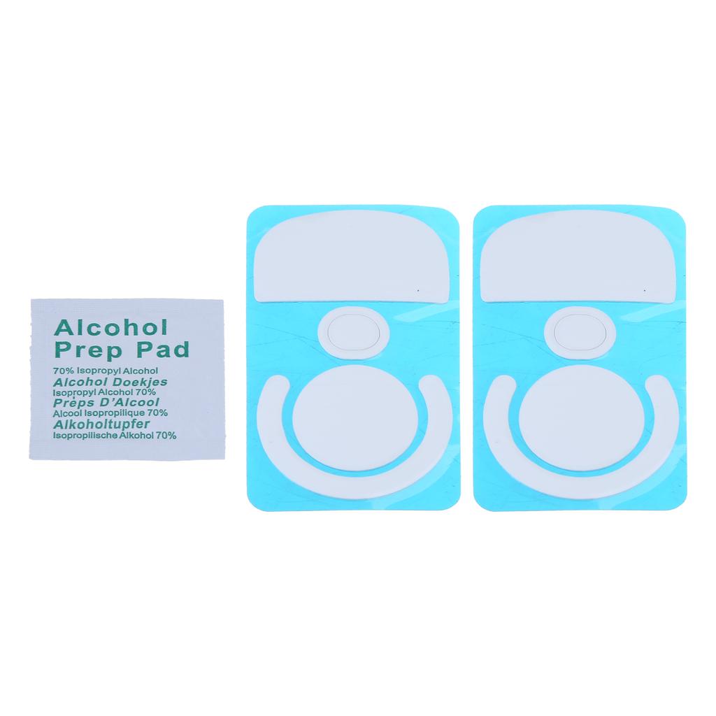 2Set Mouse Feet Mouse Skates Stickers Pad Rounded Glides Curved Edges Replacement for GPXS GPW Mouse
