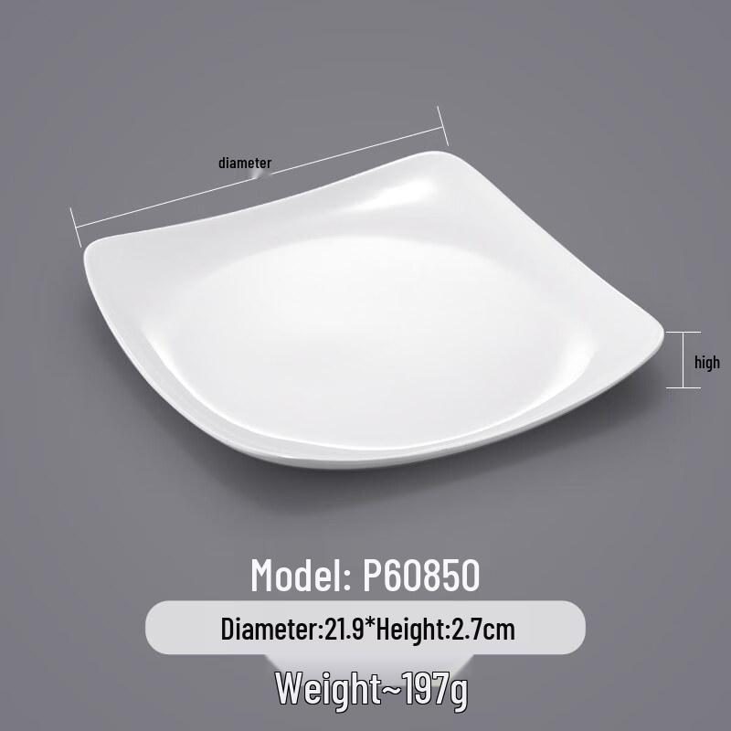 A5 Melamine Commercial Dinner Plate