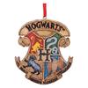 Christmas Decoration - Harry Potter - Hogwarts Crest - Polyresin - 8 Cm - Indoor