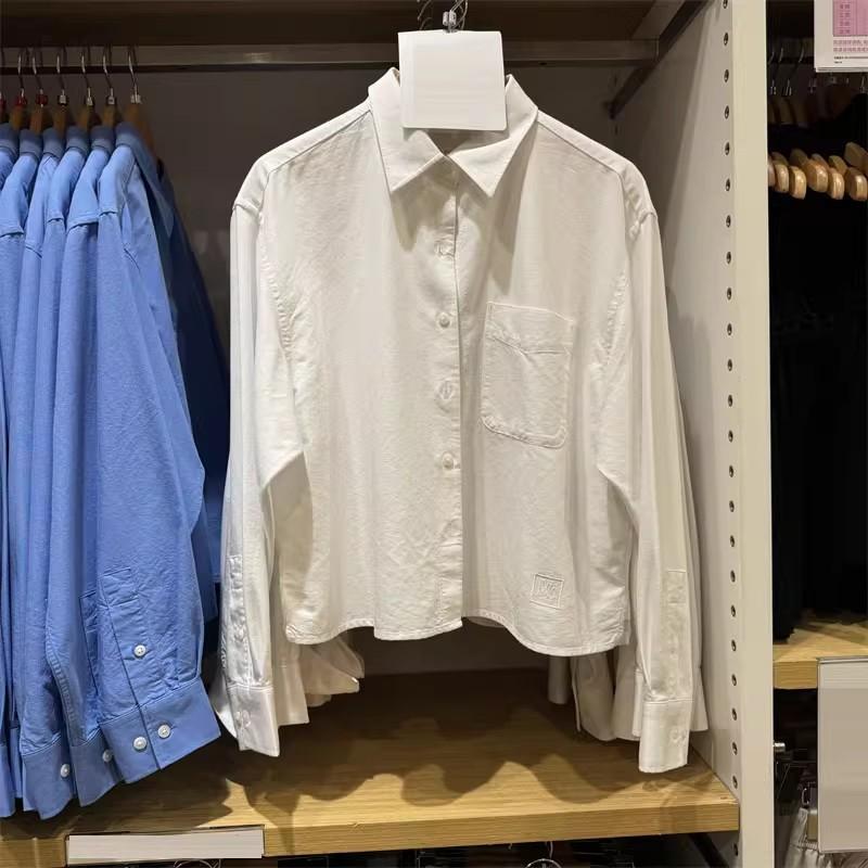 1116 Autumn and Winter New Men's and Women's Clothing Oxford Spinning Box Striped Shirt/Long Sleeve Cooperation 179971 179971