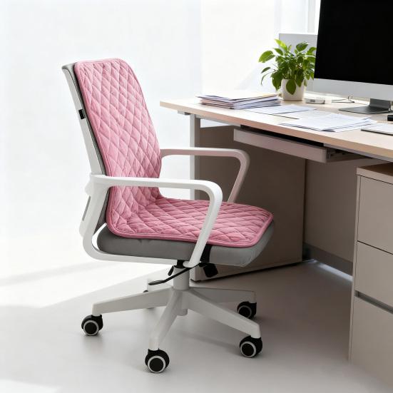 Plüsch-Sitzkissen mit verstellbarem Design Weiches Bequemes Stuhlkissen Abnehmbares Faltbares Rückenlehnenkissen