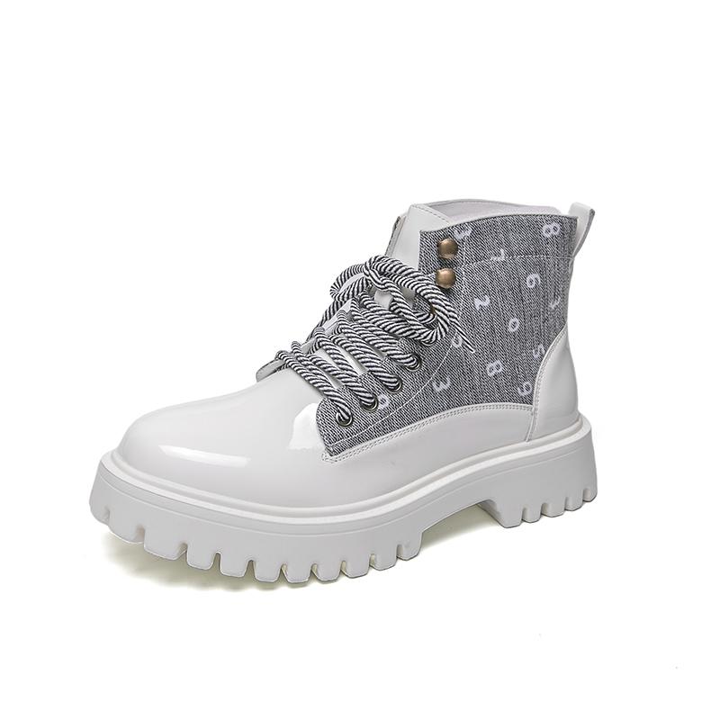 Men's High Top Fashion Boots Color Block Street Style Trendy Daily Commuter Wear Date Night Outfit Casual Men's Footwear