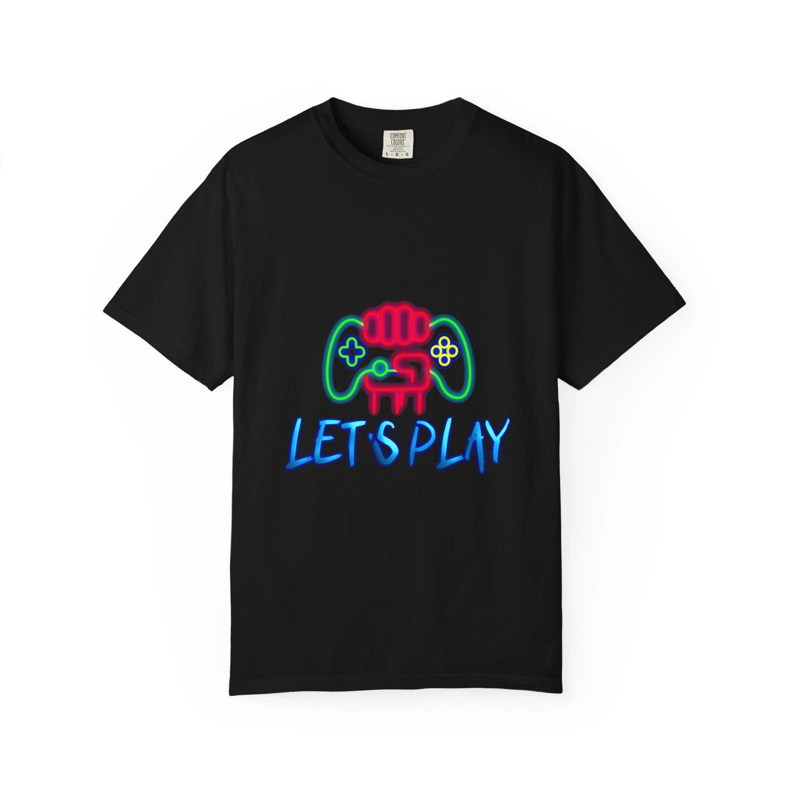 Gamer T-shirt Gaming Design Graphic Tee Comfortable T-Shirt S