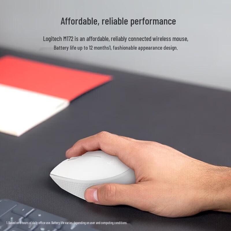 Logitech M172 Wireless Ambidextrous Mouse