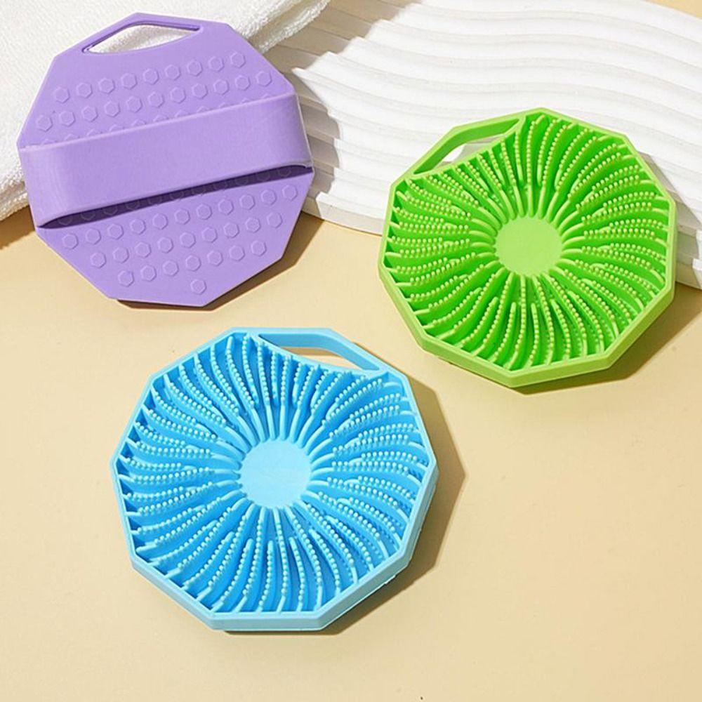 

Storage Hanging Drainage Skin Scrubber Exfoliating Spa Massage Bather Bathroom Supplies синій