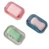 1PC Dustproof Soap Box with Lid No Drill Creative Drainage Design for Bathroom Home Cute Soap Storage Organizer Soap Container