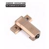 Tactical 20mm MLOK Picatinny Rail Quick Release Mount Base for M300B M600B Scout Flashlight,ARIS T-shaped Flashlight Base