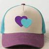 52Pcs Colorful Heart Shaped Fabric Patches For Instants Garment Repair And Customization
