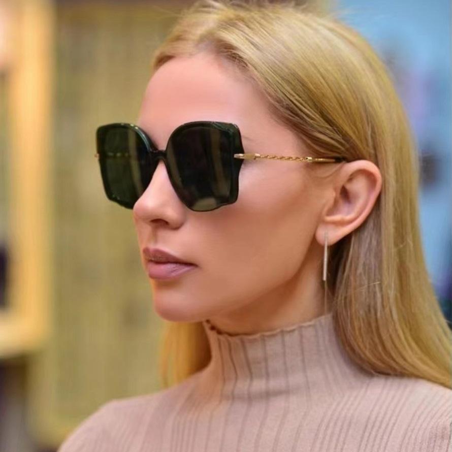 Fashion Cat Eye Sunglasses Women Luxury Designer UV400 Protection Trendy Sun Shades for Ladies High Quality Eyewear