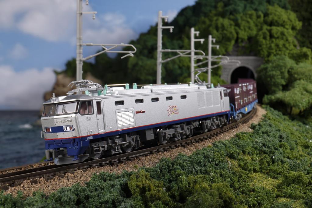 KATO N Gauge EF510 301 Freight Car Model 3096-1